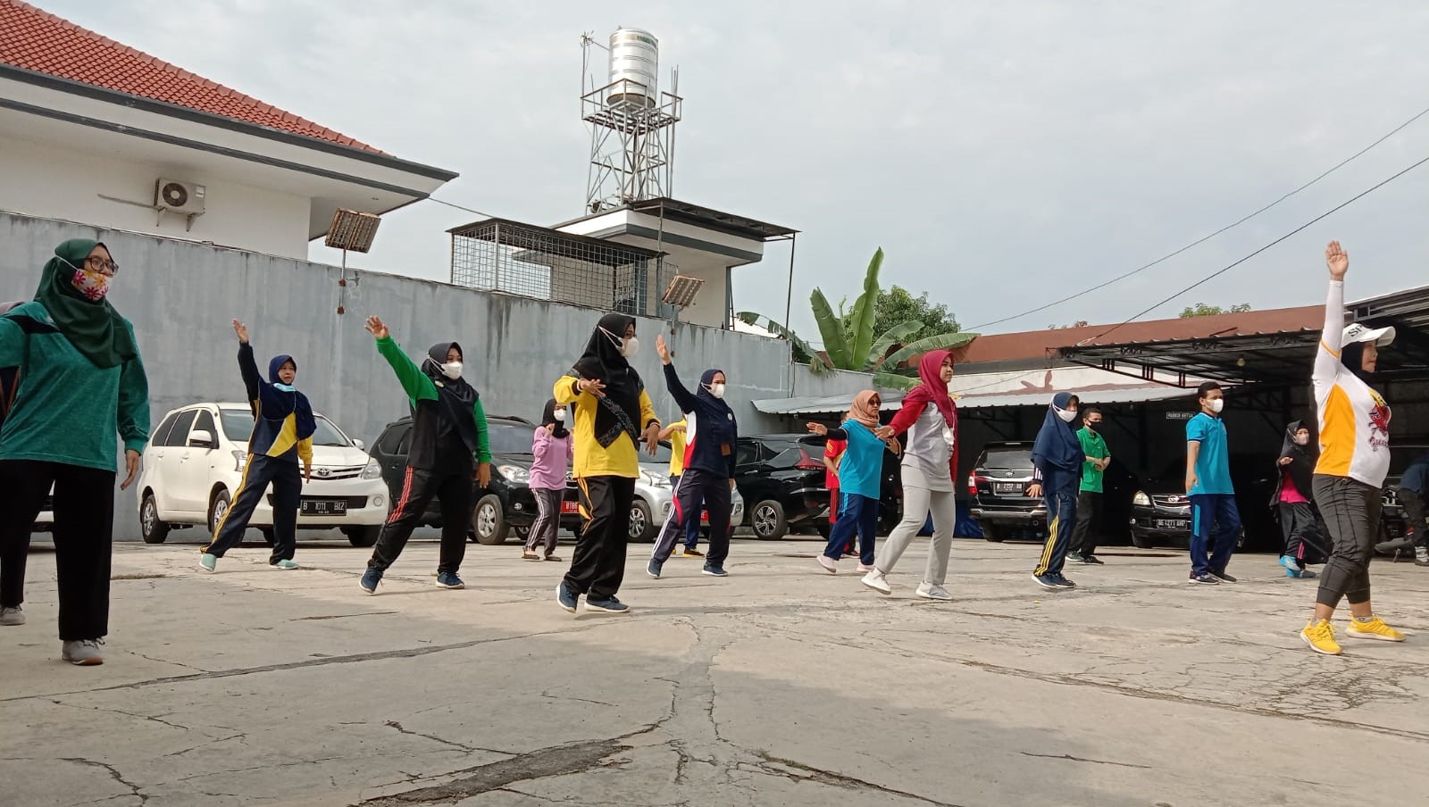 senam pagi